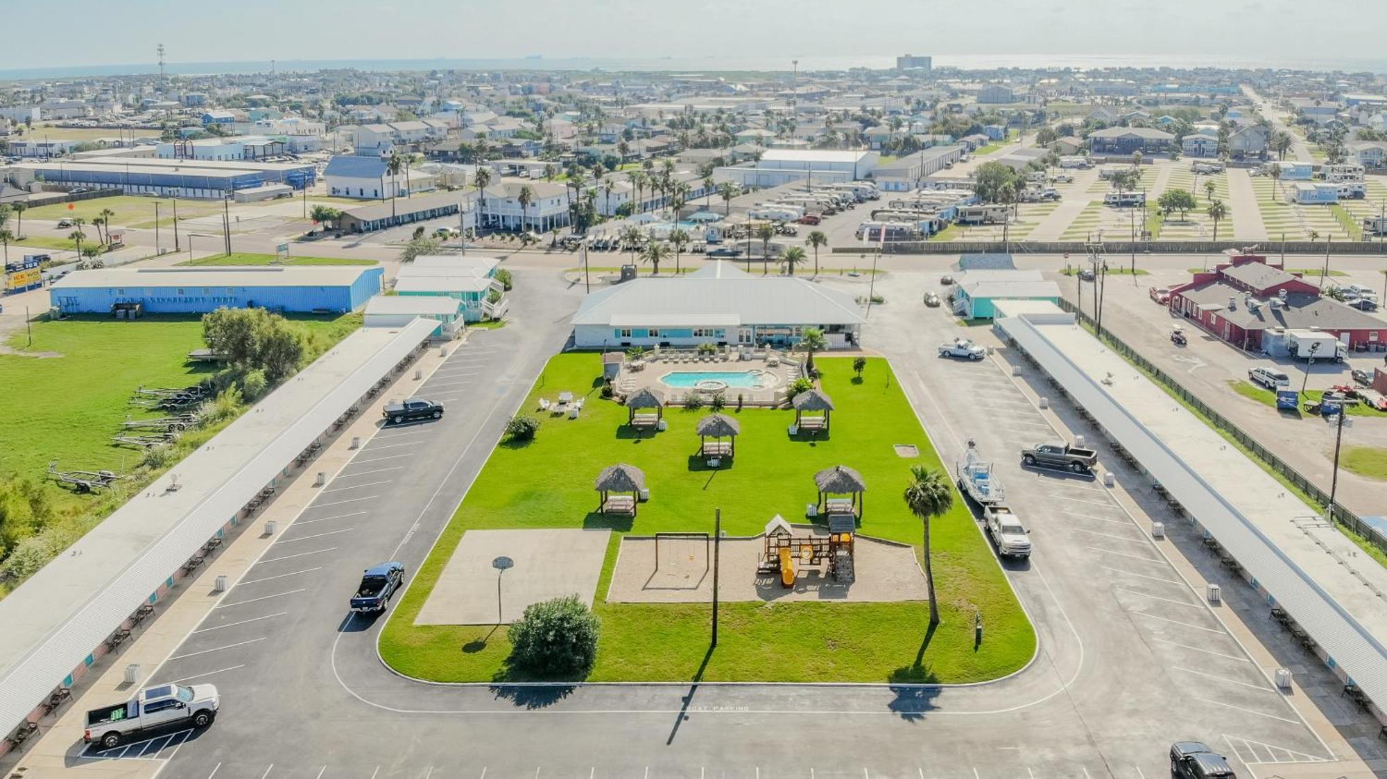 Shark Reef Resort Motel & Cottages Порт Арансас Екстериор снимка